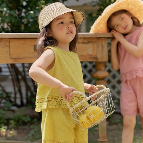 [予約] Petite sue Rapia Sun Cap / OREN by Hibyebebe