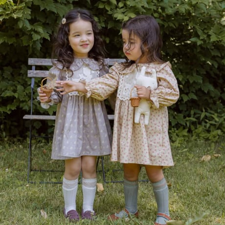[即納] Fleur dress/puella FLO （yellow 5, 11, purple 5, 9, 11 _ size のみ）