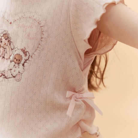 [予約] Petit Doll Ribbon Top