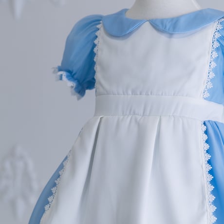 [予約] Wonderland Alice Dress+ ribbon hairband