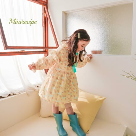 [予約] Floral Raincoat/ Mini Recipe