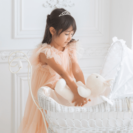 [予約] Rosy flora sha dress (Rosy pink)