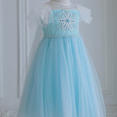 [即納] princess blue snow dress ( 2 _ size のみ)