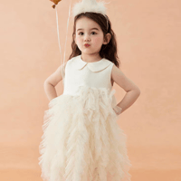 [予約] Cream Puff Tulle Dress