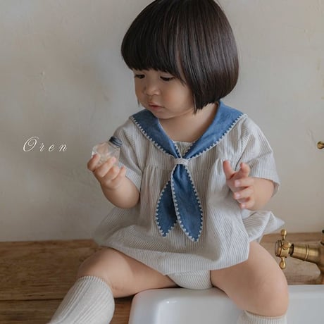 [予約] Pure Tie ST Suit (bebe) / OREN by Hibyebebe