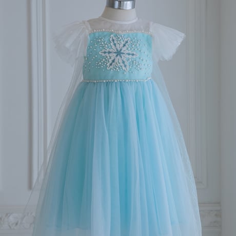 [即納] princess blue snow dress ( 2 _ size のみ)