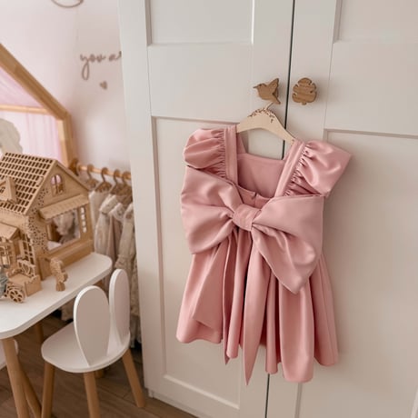 【予約】Blush Grace Dress/ nelia wears
