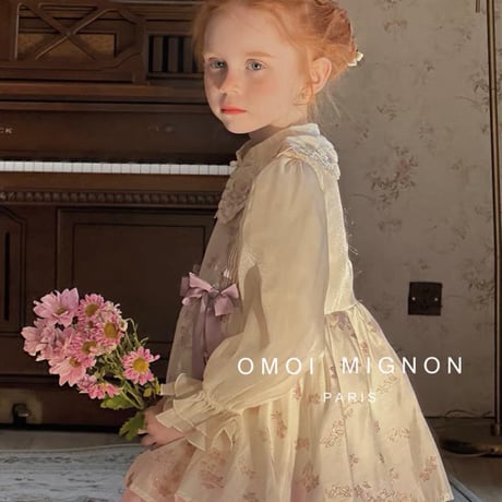 [予約]  Floral Lace Embroidered Dress / omoi mignon