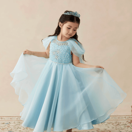 [予約] Frost Blue Princess Dress