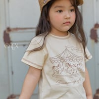 [予約] Dreaming carousel t-shirt / OREN by Hibyebebe