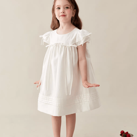 [予約] Little Ribbon Baby Doll Dress