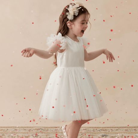 [即納] Pure angel prill Dress  (   Ivory 130 _ size のみ   )