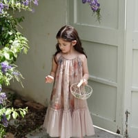 [予約] antique garden bohemian dress