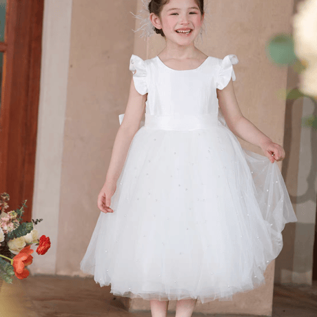 [予約] Angel Wing Pearl Dress
