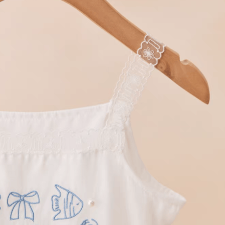 [予約] Marine Friends Lace Sleeveless Top