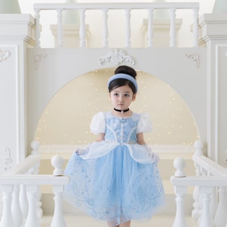[予約] Crystal shoes Glitter Dress+ tiara & stick set