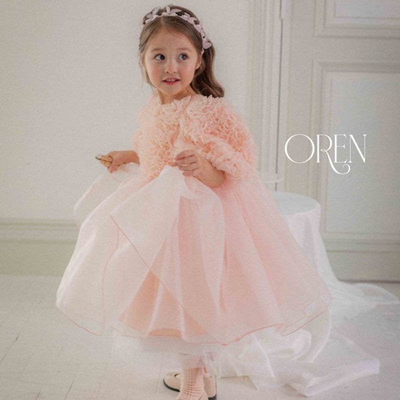 即納] Blossom Rose dress / OREN by Hibyebebe (S