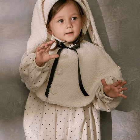 [即納] Mumu cloak(cream) /Little Tini