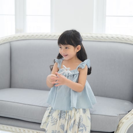 [即納] Celine skirt/ Eclaireclair （ Blue S _ size のみ）