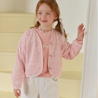 [即納] Spangle Cardigan/ berryberry （Pink 7_ size のみ）
