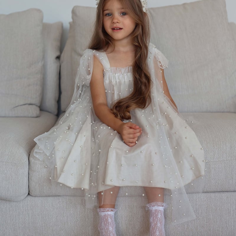 予約】Pearl Girl Dress /nelia wears | Mimiel