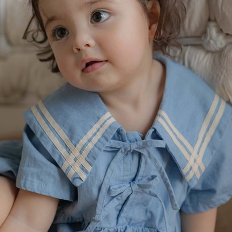 [予約] Mare Sailor Suit (Bebe) / OREN by Hibyebebe