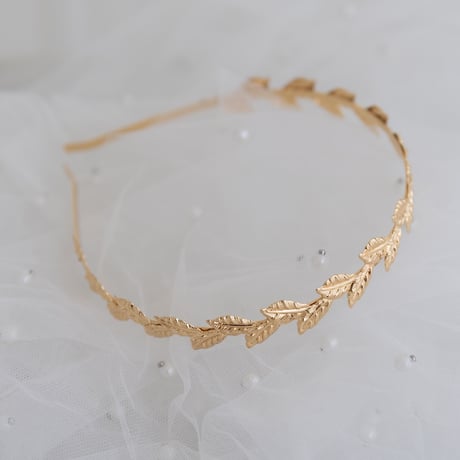 [予約] Golden Laurel Headband