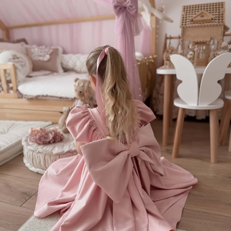 【予約】Blush Grace Dress/ nelia wears