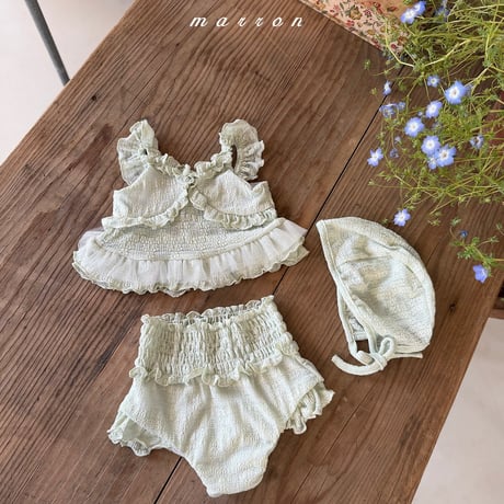 [予約] Charming Swimsuit  / marron