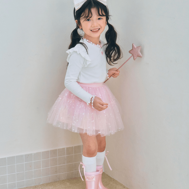 即納] Pink bonbon petite tutu skirt / kiang （Pin