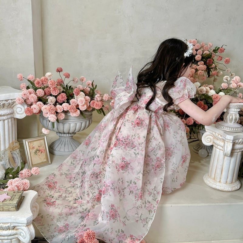 予約] Flower garden dress | Mimiel