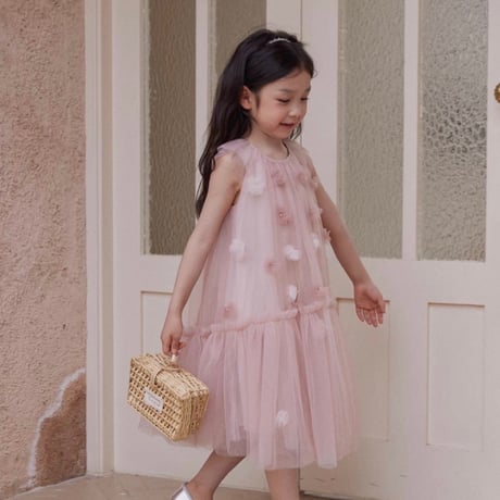 [即納] Courtney blossom tutu dress  ( 110_ size のみ   )
