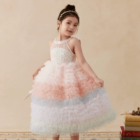 [予約] Cotton Candy Cancan Dress