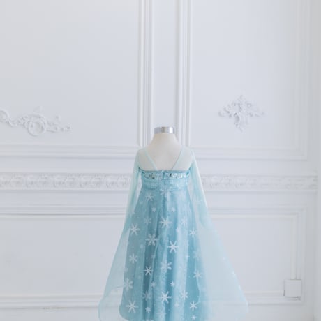 [予約] New Snow Queen Glitter Dress