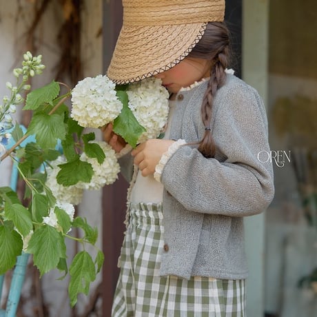 [予約] Petite sue Rapia Sun Cap / OREN by Hibyebebe