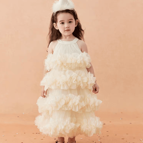 [即納] Bloom Tulle Dress  (  110_ size のみ )