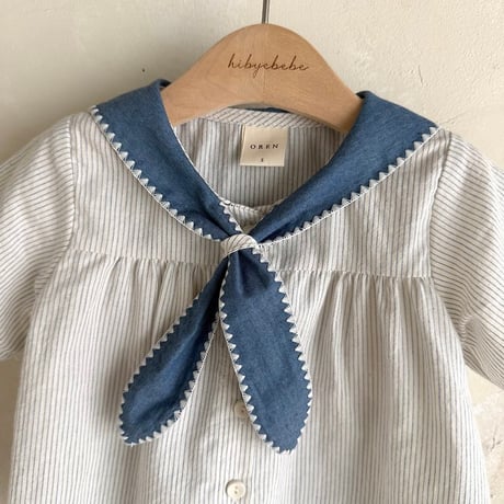 [予約] Pure Tie ST Set-up (bebe) / OREN by Hibyebebe