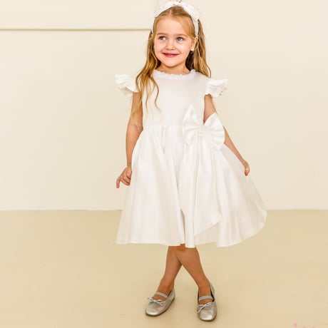 [予約] Pearl Satin Dress/ Mini Recipe