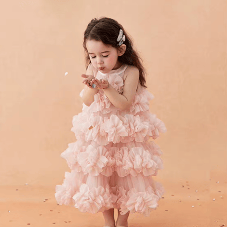 [即納] Bloom Tulle Dress  (  110_ size のみ )