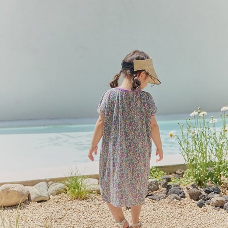 [予約] Rosie pleated dress / OREN by Hibyebebe