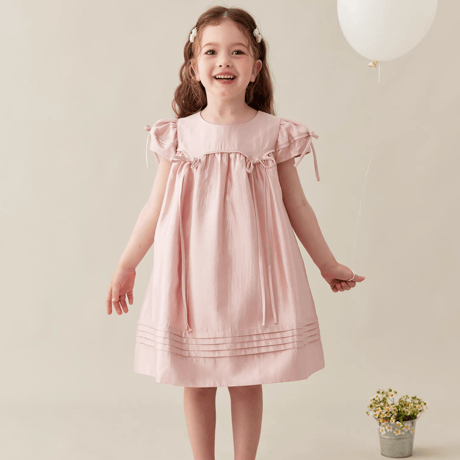 [予約] Little Ribbon Baby Doll Dress