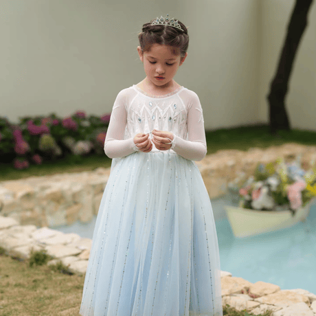 [予約] Frozen Ice Princess Dress (2 color)