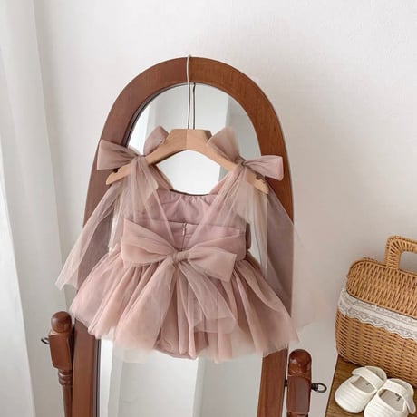 [予約] Dreaming Ribbon suit (pink/white)