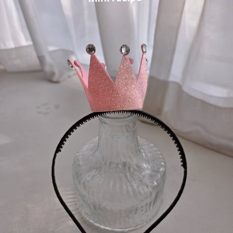 [予約] Candy Pink Crown / Mini Recip