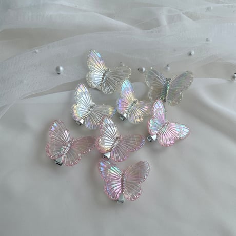 [予約] Mini Butterfly Hairpin (8 pieces)