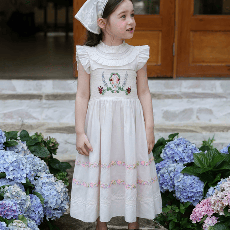 [予約] Heirloom Embroidery Dress