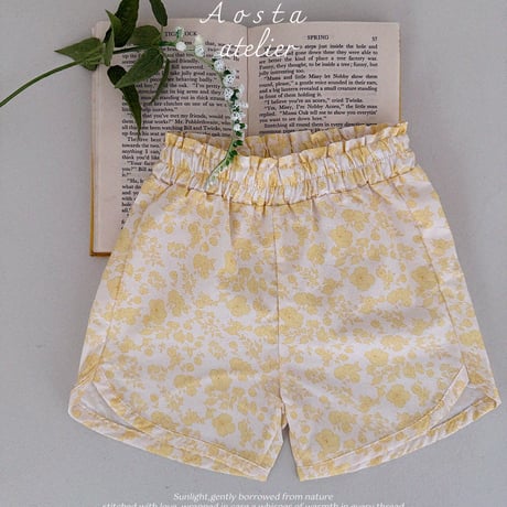 [即納] tambourine short pants / Aosta(blueS,M,L_yellowS,M,Lのみ)