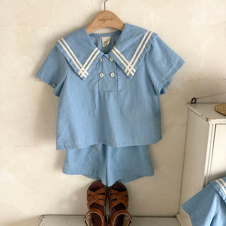 [予約] Mare Sailor Set-up (Kids) / OREN by Hibyebebe