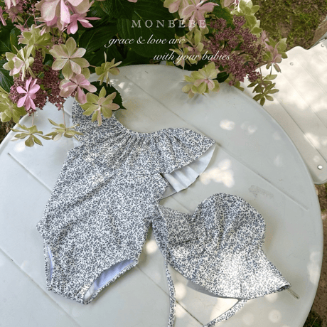 [予約] 26 roro Swimsuit (including hat) / Monbebe