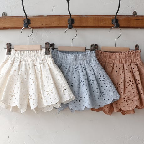 [即納] Miel pants / Puella FLO(Mocha 110、Blue 90＿のみ)
